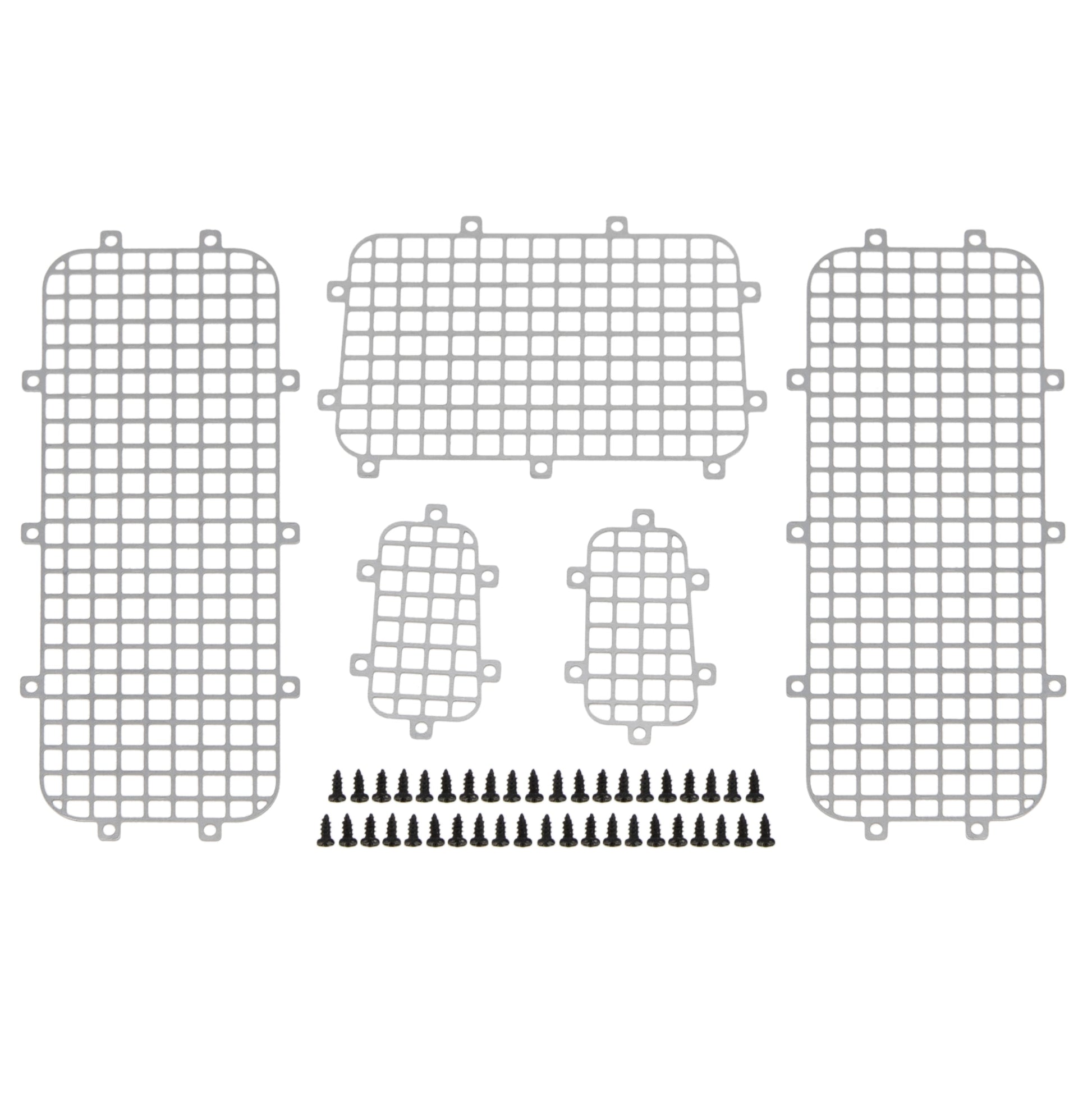 Stainless Steel Car Window Mesh Protective Nets for TRX-4M 