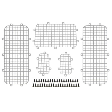 Stainless Steel Car Window Mesh Protective Nets for TRX-4M 