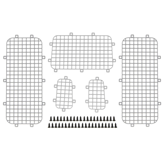 Stainless Steel Car Window Mesh Protective Nets for TRX-4M 