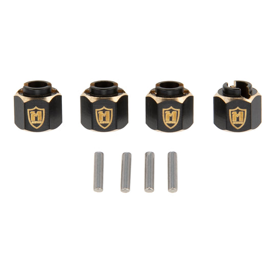 Brass Wheel Hex Hub Extenders Adaptor for TRX4M