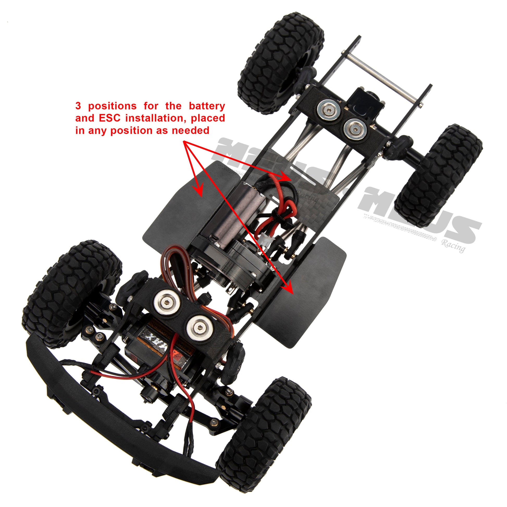 DIY Kits LCG Carbon Fiber Chassis Frame