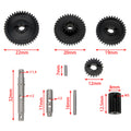 1/18 Capra Metal Gear Upgrade Kit Transmission Gear Kit