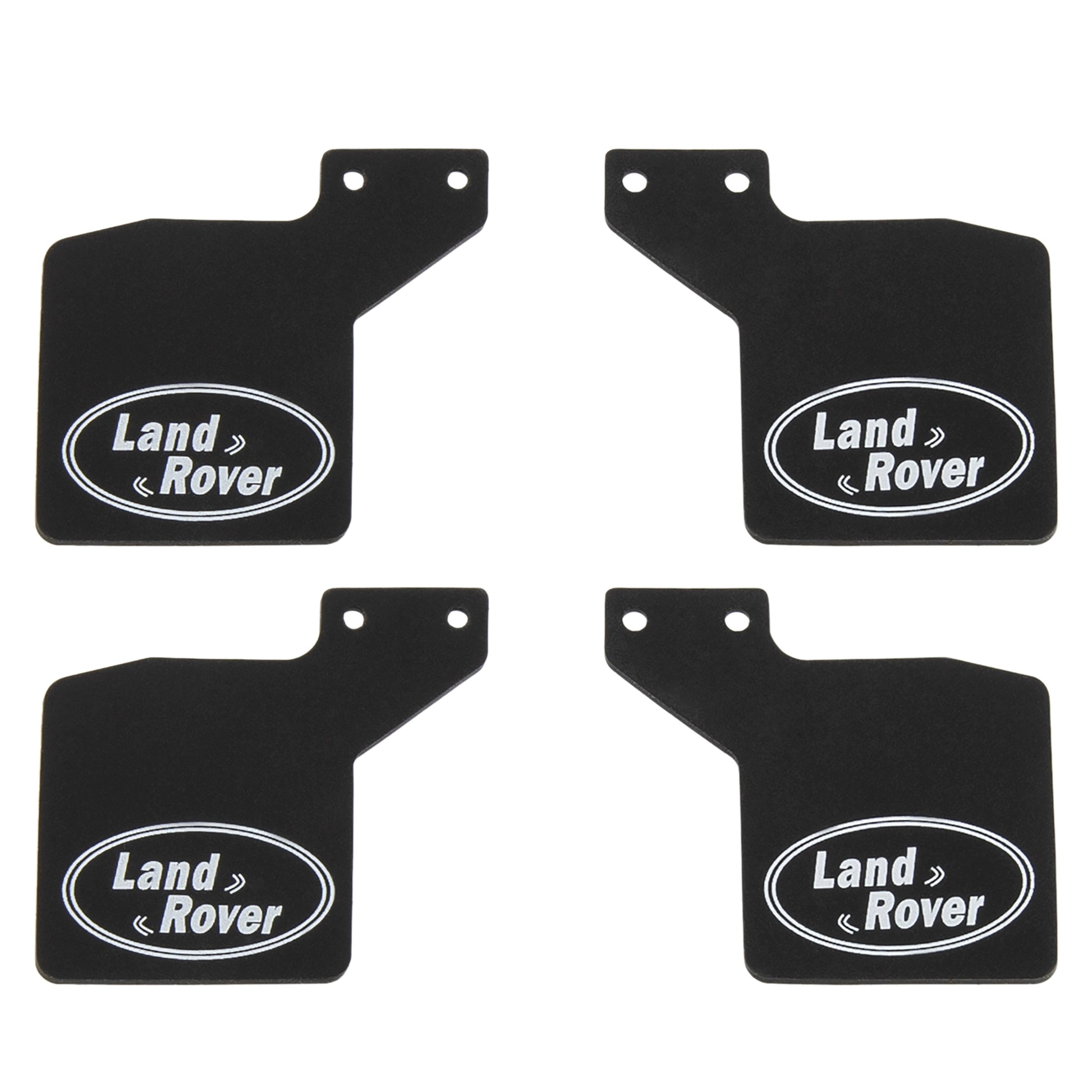 Front & Rear Mud Flaps Rubber Fender For Defender