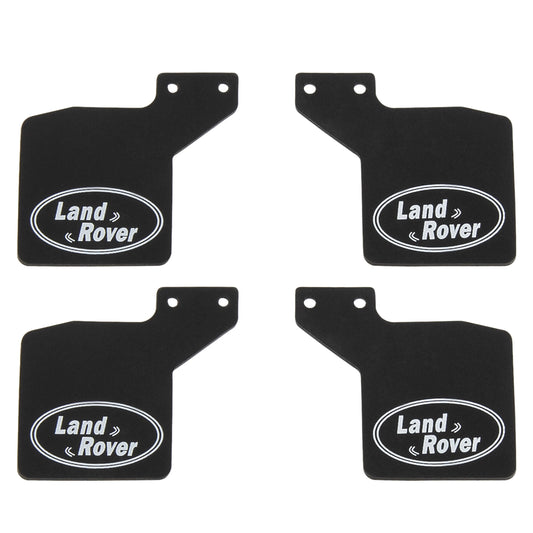 Front & Rear Mud Flaps Rubber Fender For Defender