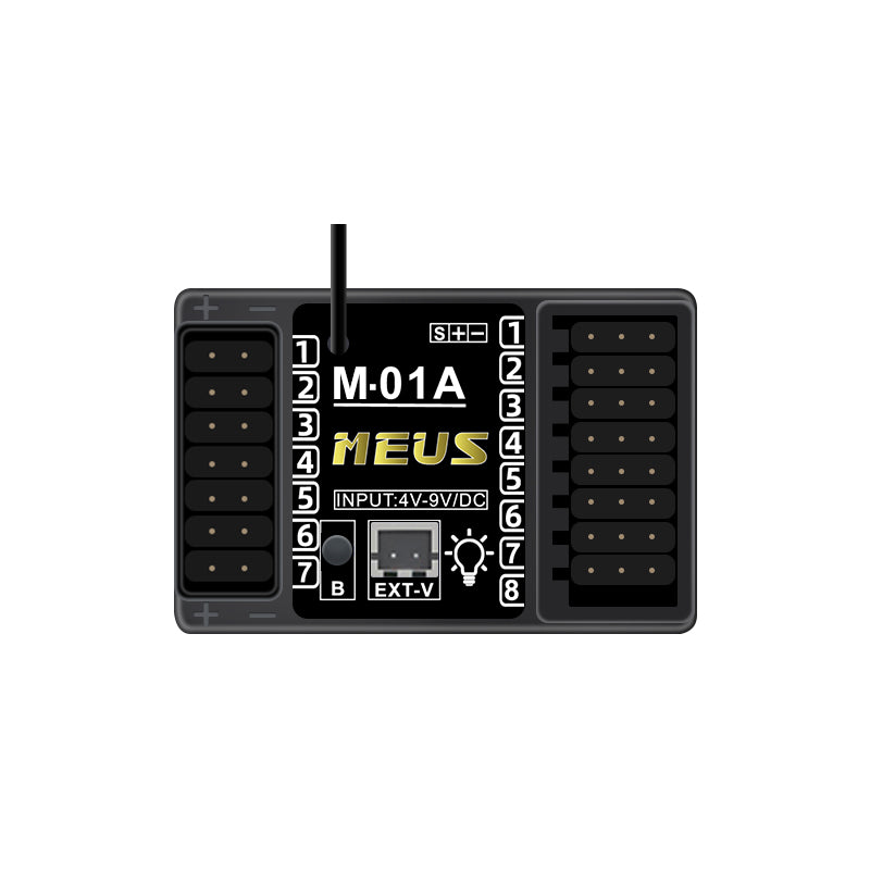 M-01A-MEUS Receiver with 8 channels