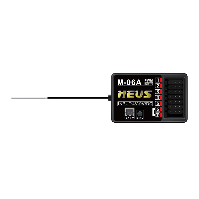 M-06A-MEUS Receiver with 6 channels