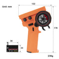 Orange RC Transmitter with 10 channels Receiver sizes