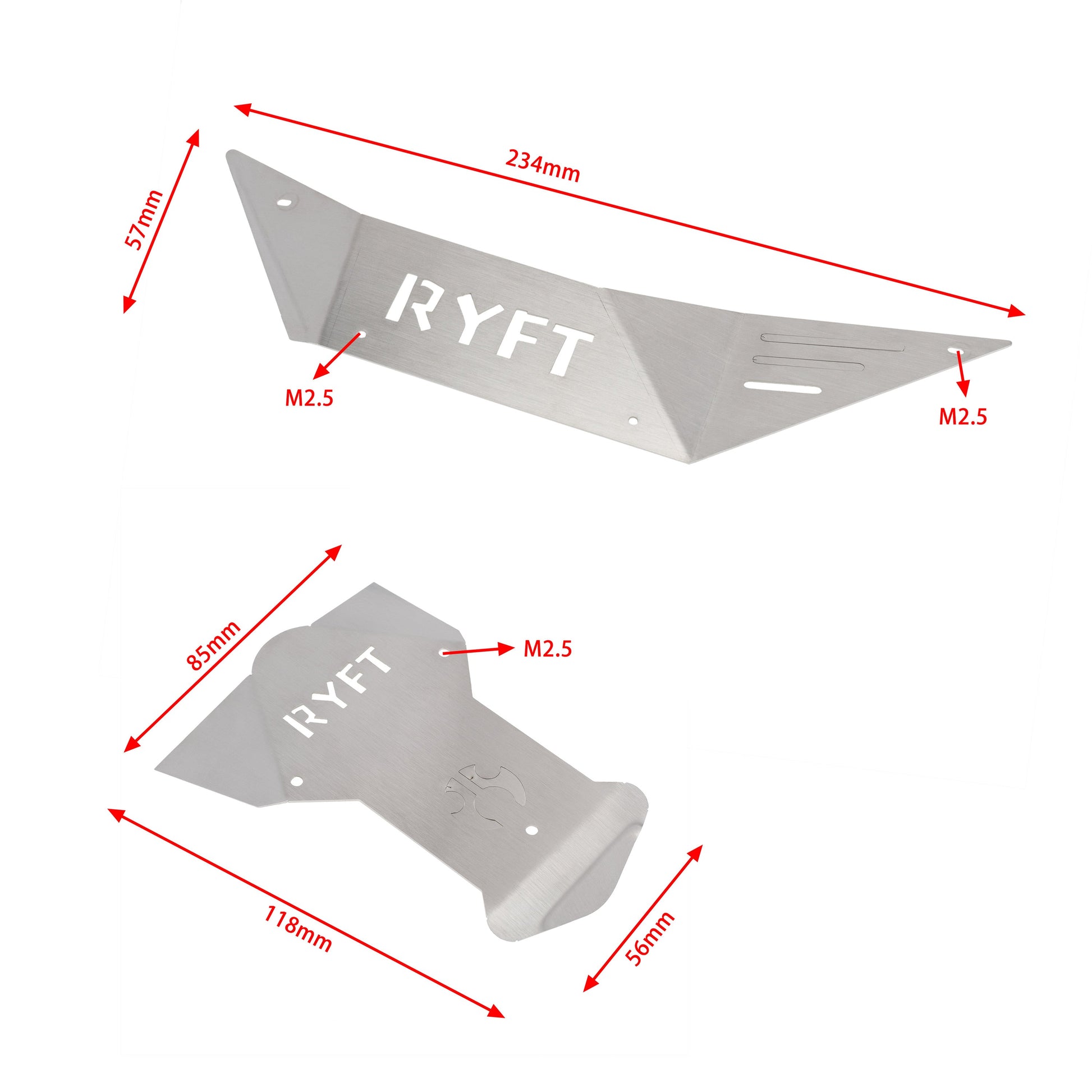 RC Body Guard Armor size