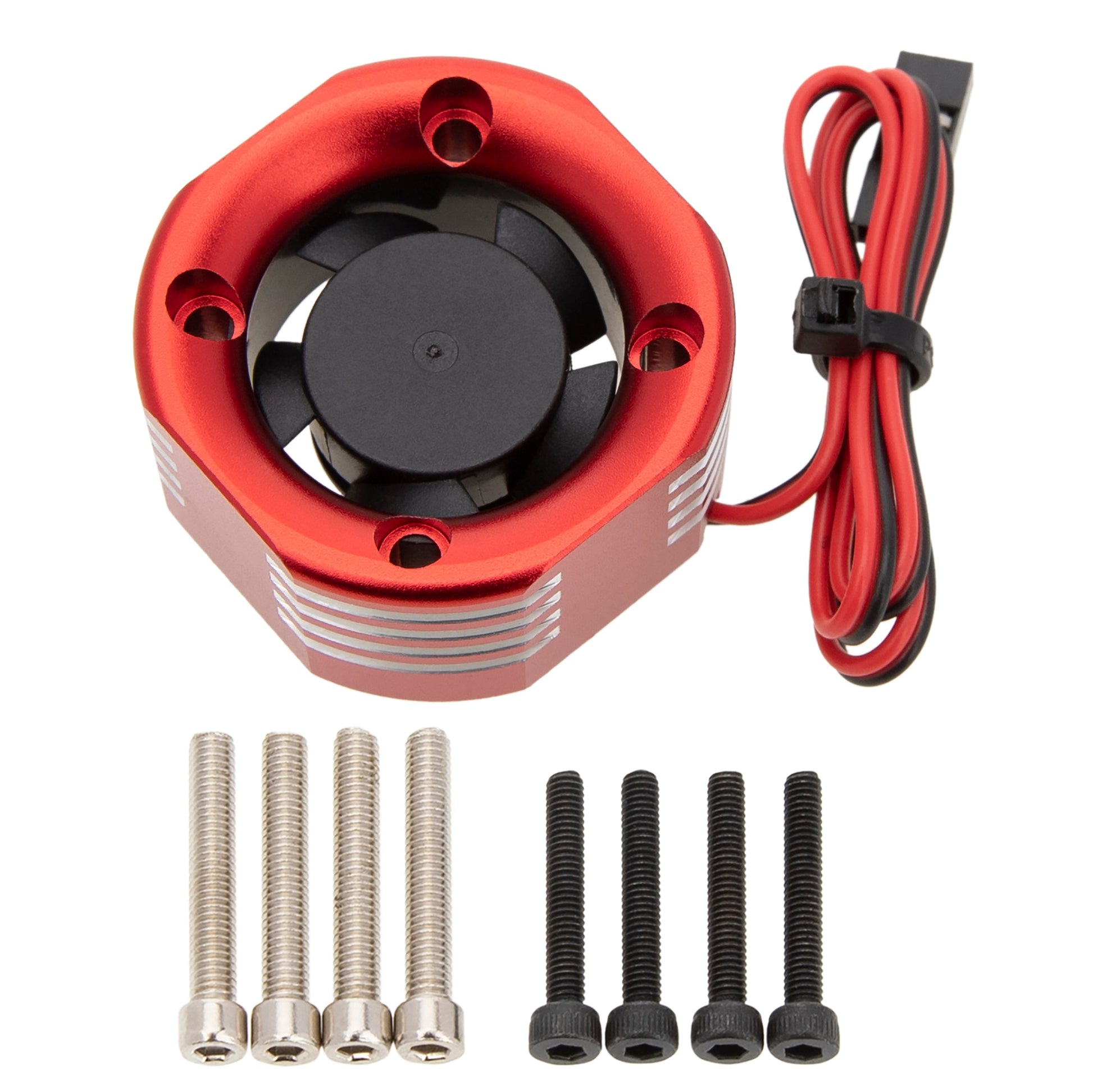 Red 25mm RC Motor Cooling Fan