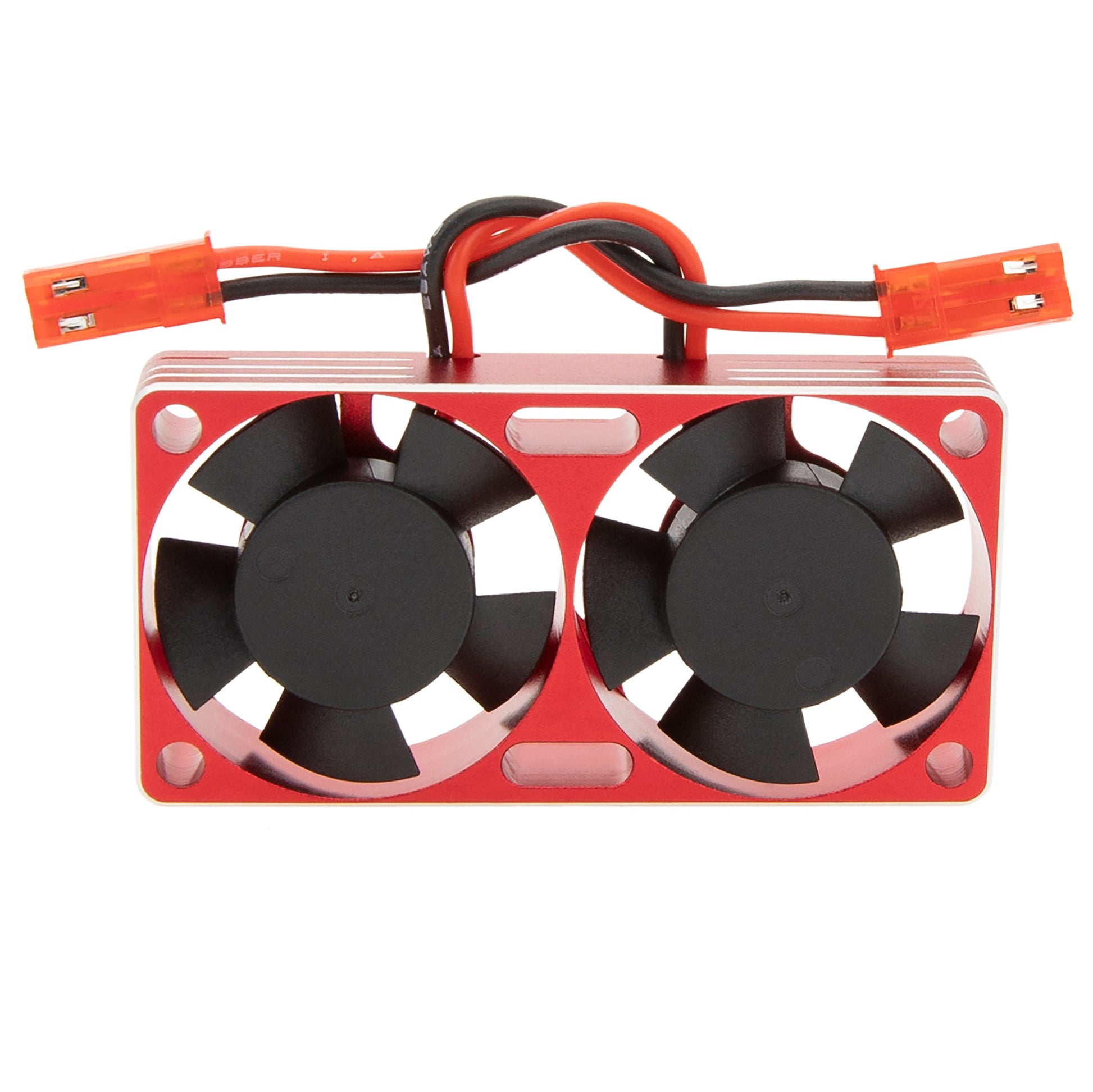 Red RC Motor Dual Cooling Fan Heatsink 25000 RPM 