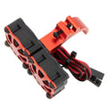 Red RC Motor Dual Cooling Fan Heatsink