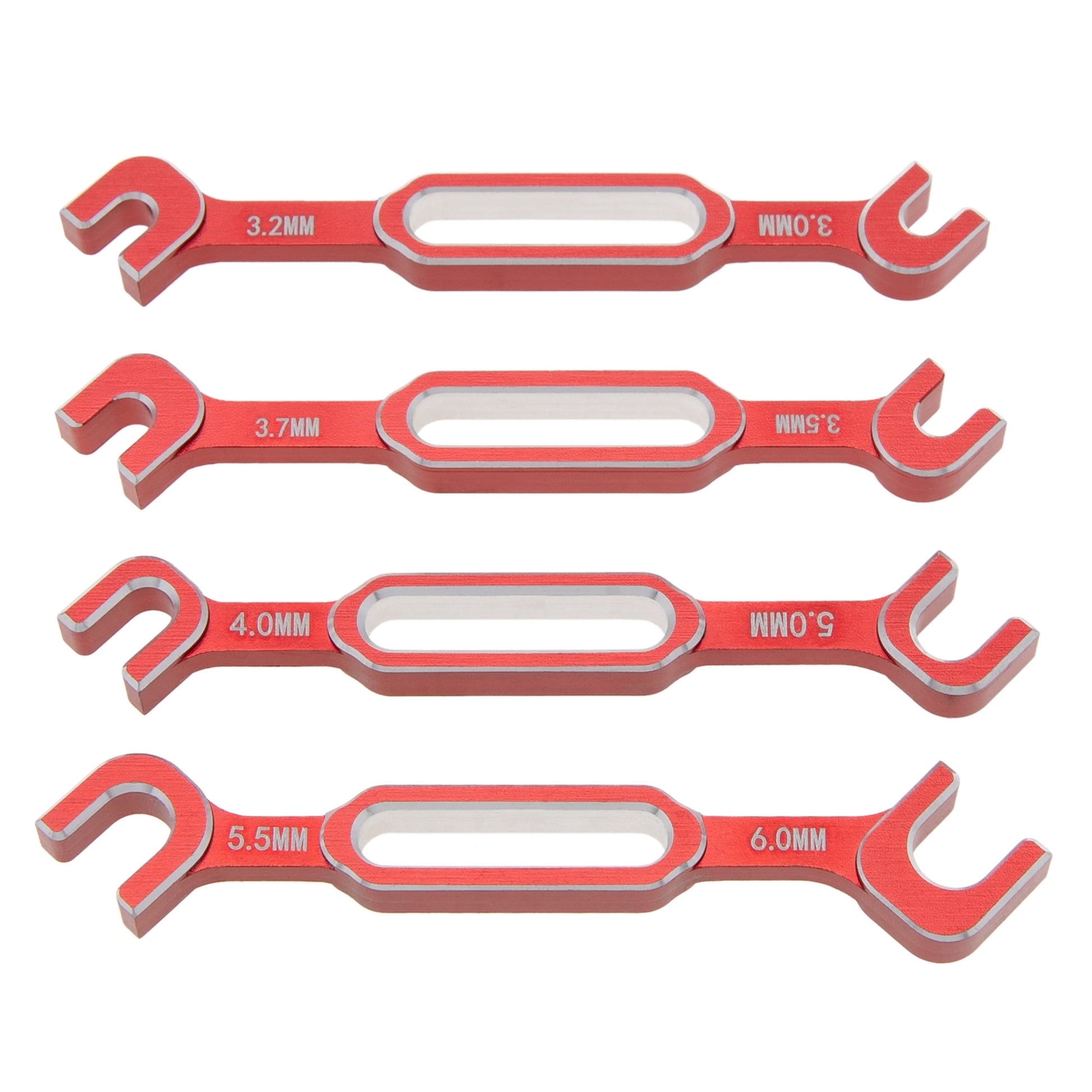 Red RC Aluminum Turnbuckle Wrench