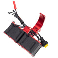 Red RC Motor Dual Heatsink with 42mm mount