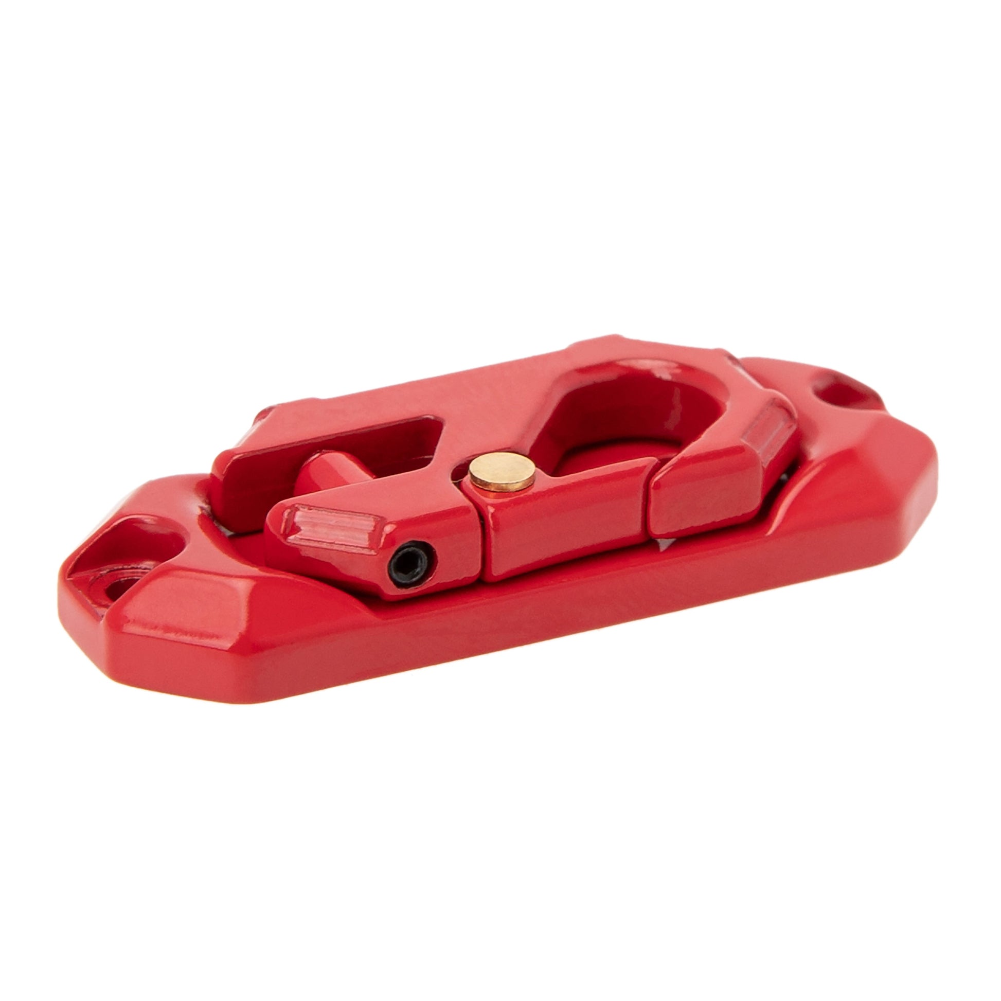 Red Metal Winch Hawse Fairlead for RC Crawler