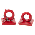 Red Metal Rescue Buckle Simulation Tow Hook for 1/10 RC Car