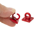 Red Metal Rescue Buckle Simulation Tow Hook for 1/10 RC Car