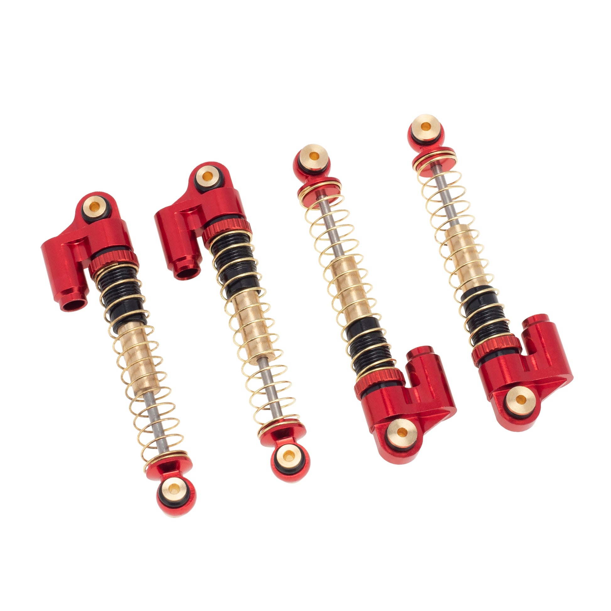 Red SCX24 Shocks