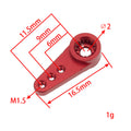 Meus Racing ES08MA II Servo Arm size for SCX24