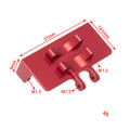 Meus Racing ES08MA II Servo Mount Size for SCX24