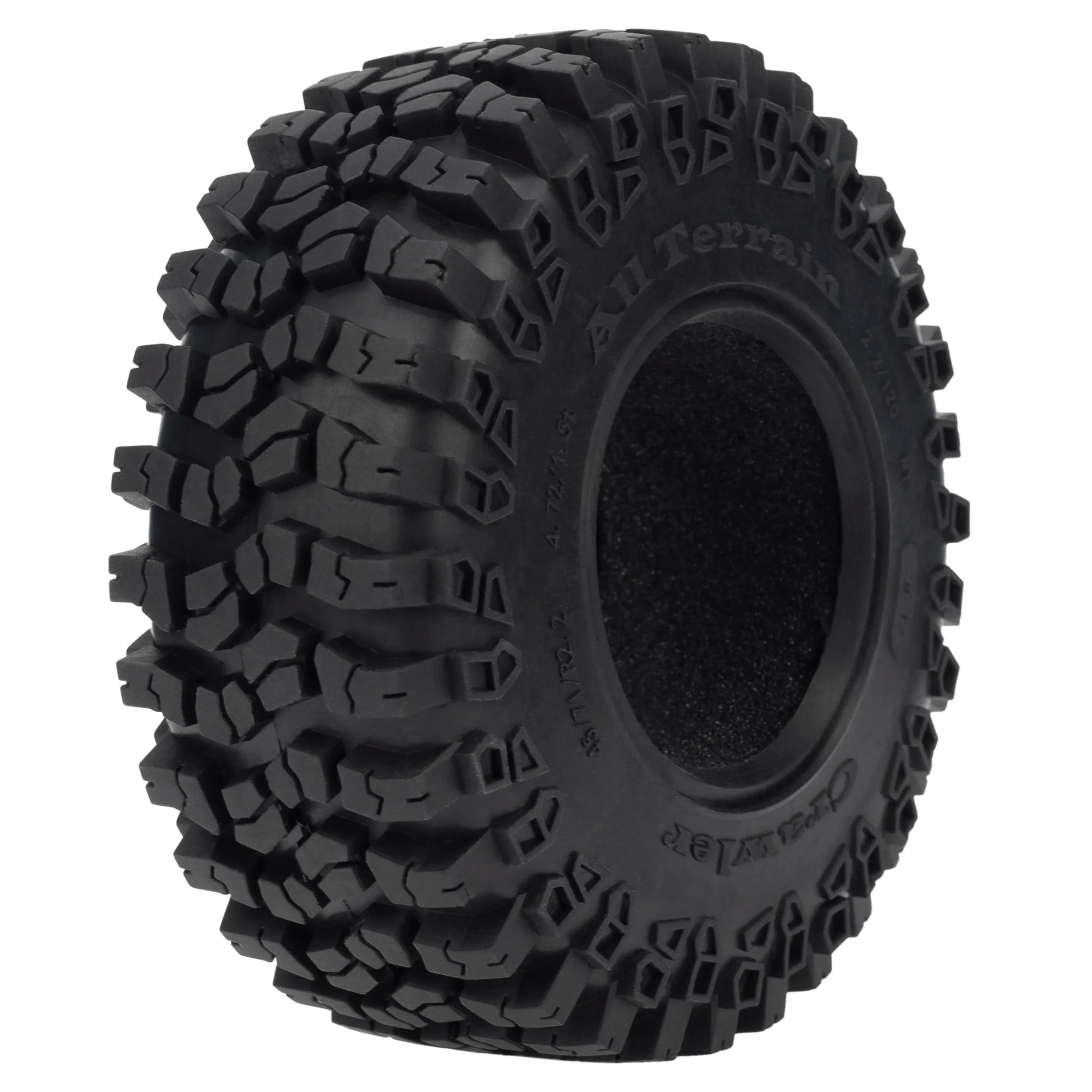 4.72inch RC Rubber Tires for SCX10 SCX10 II