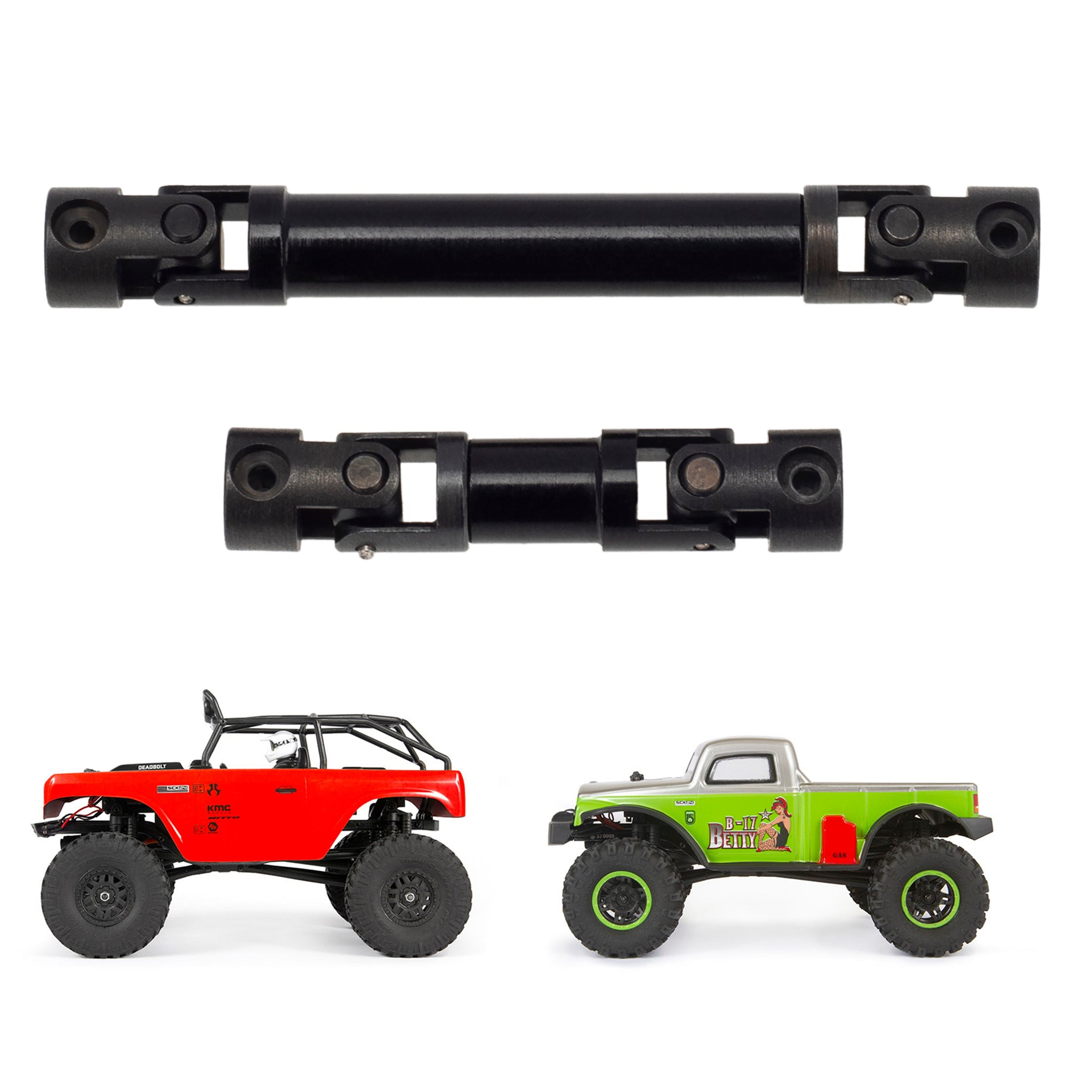 SCX24 Deadbolt B17 drive shafts