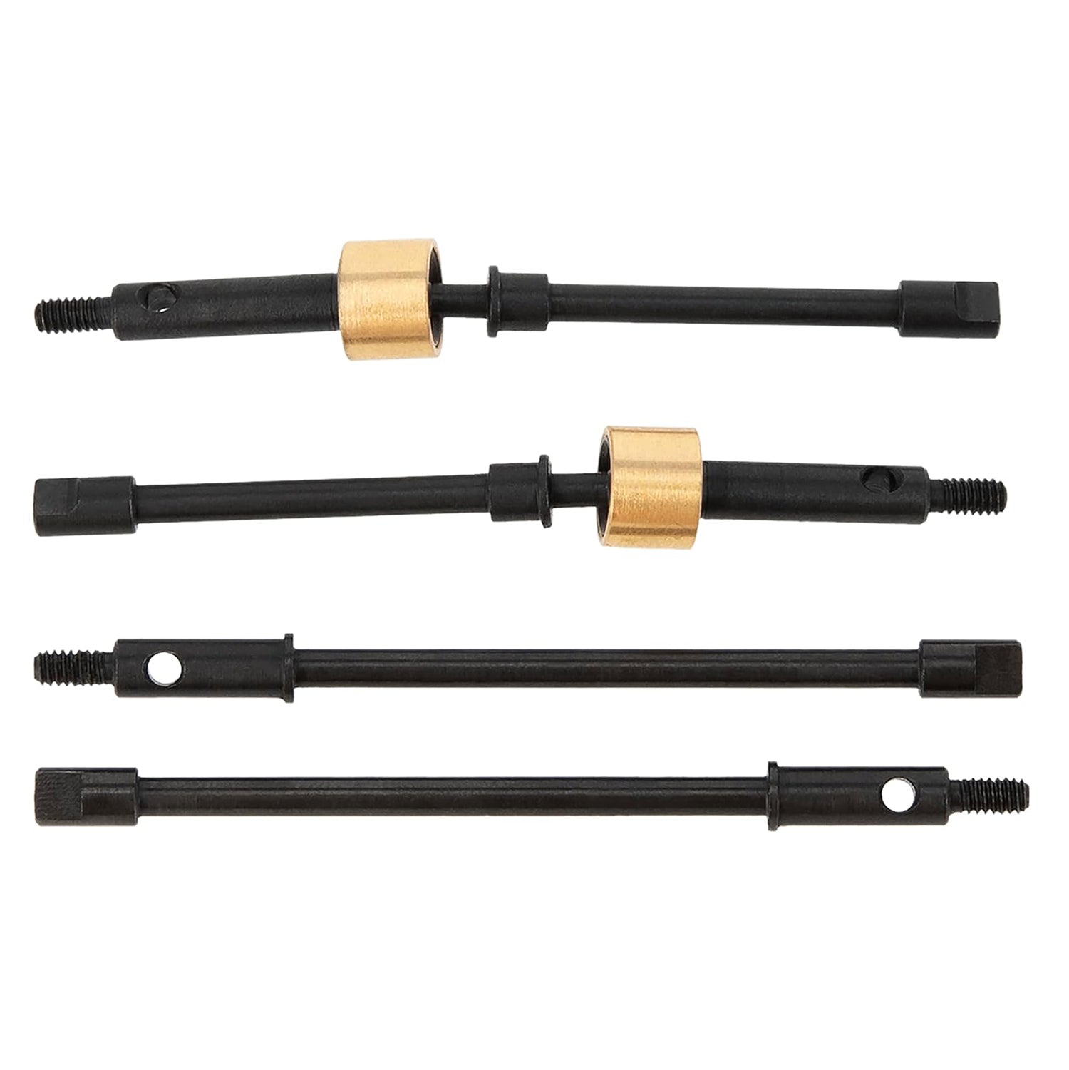 SCX24 front & rear straight axle shafts