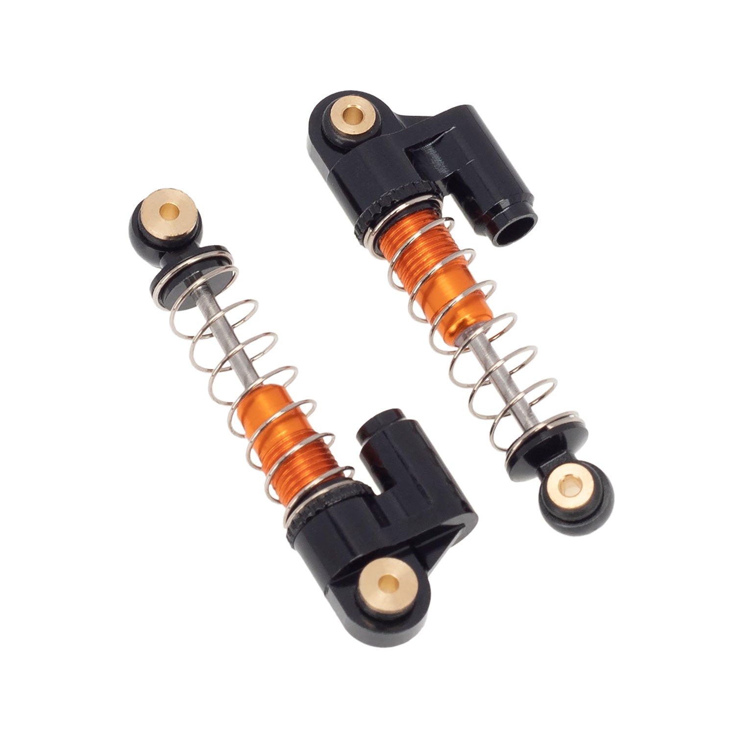 Aluminum Shocks for Axial SCX24 Orange