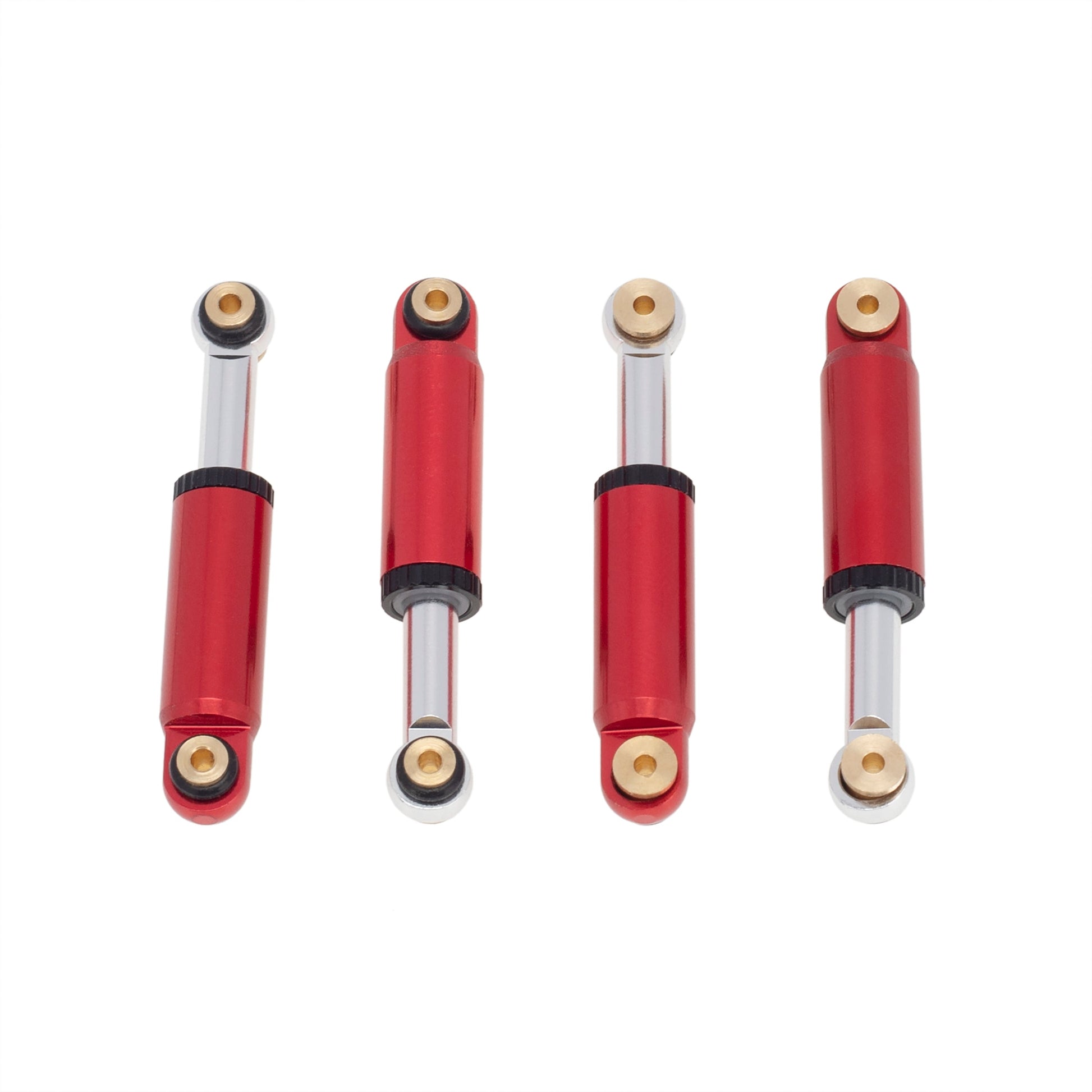 Red Metal Internal Spring Damper Shocks for Axial SCX24