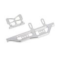 Silver SCX24 frame metal side pedals