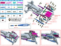 MEUS Racing Aluminum Rear Suspension Trailing Arms; Rear Knife Arms; Dual Shocks for 1/18 TRX4M