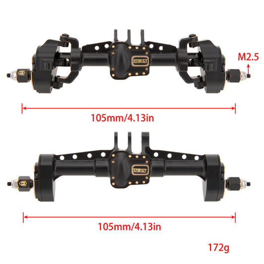 TRX4M portal axle size