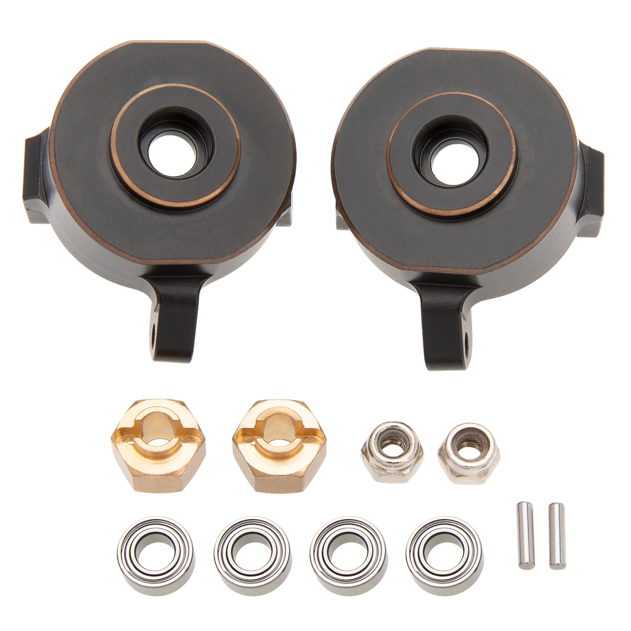 TRX4M Isokinetic Brass Steering Knuckles