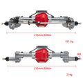 Titanium SCX10 Front & Rear Portal Axles size