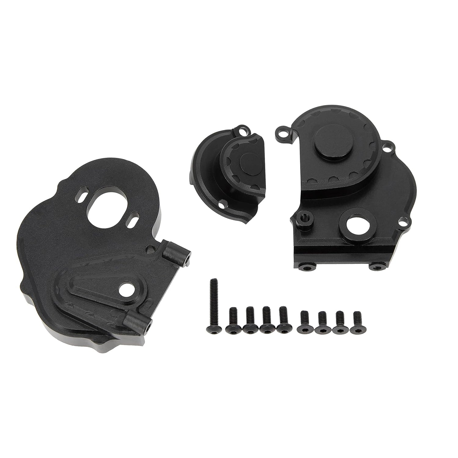 Black Aluminum Transmission Housing for UTB18 Capra TRAIL BUGGY