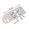 Silver Servo Mount size for Axial Scx24 Emax ES08ma