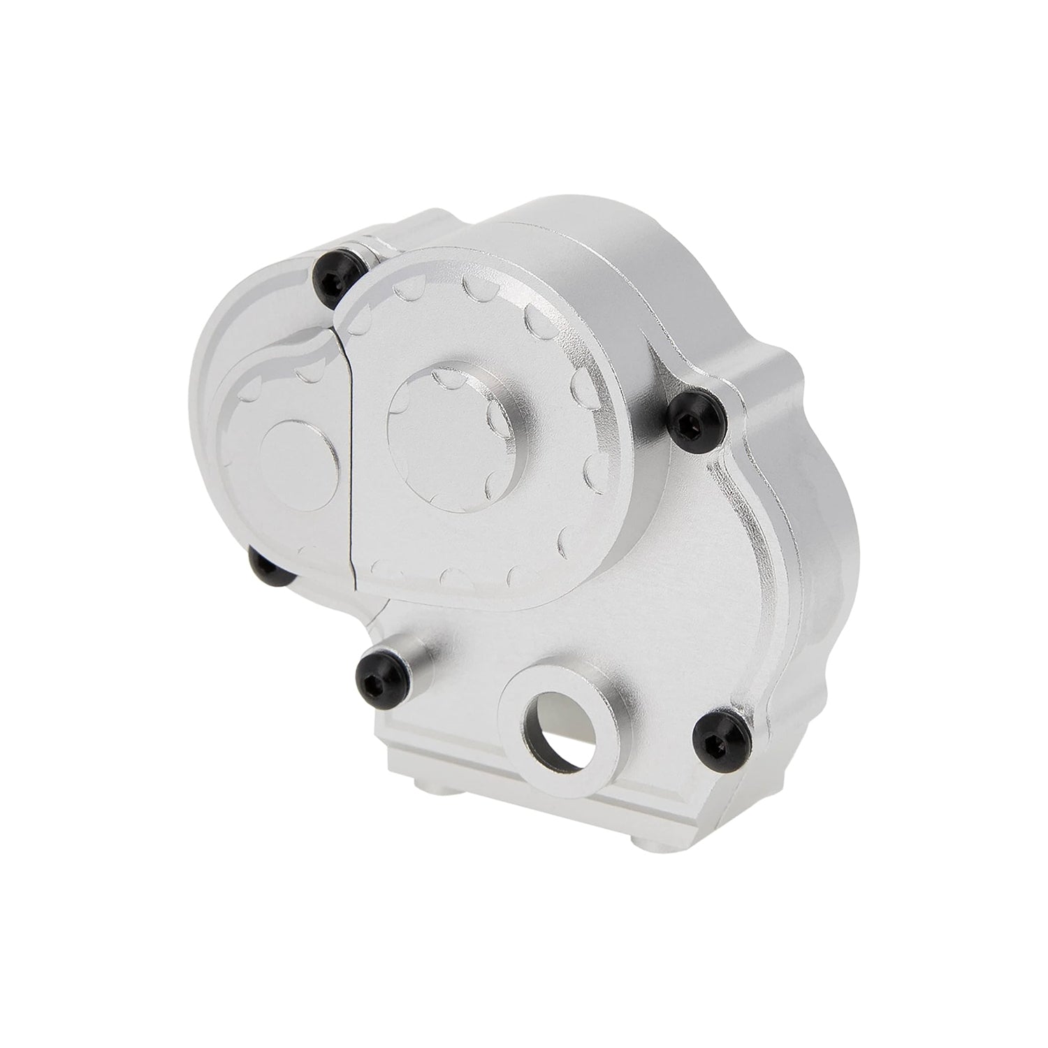 Silver Aluminum Transmission Housing for UTB18 Capra TRAIL BUGGY