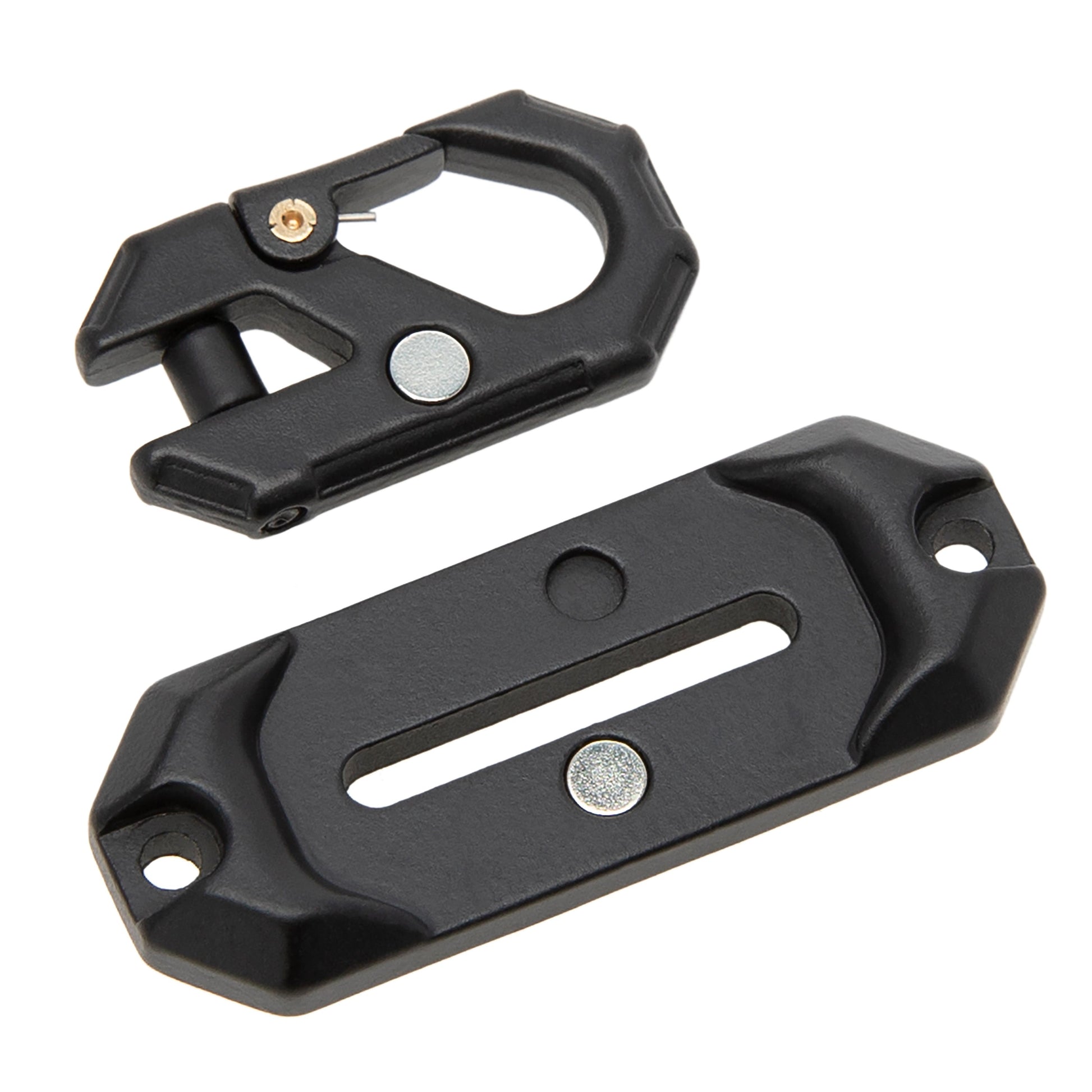 Black Metal Winch Hawse Fairlead for RC Crawler