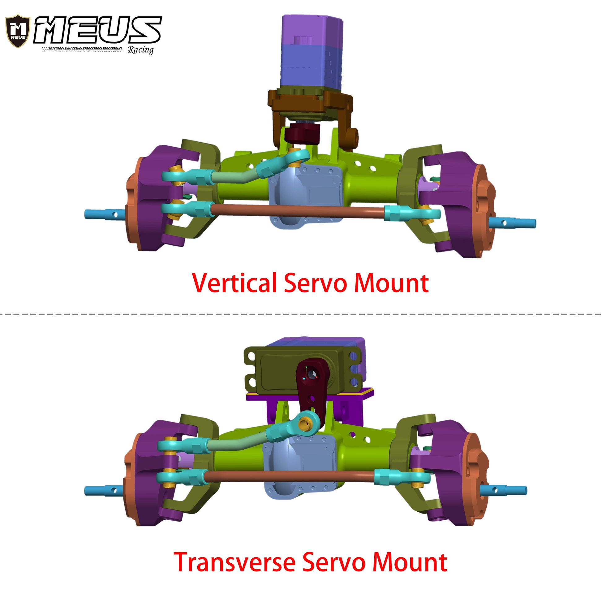 TRX4M Front and Rear portal axles