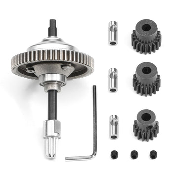 MEUS Racing Center Differential Kit 15T 17T 19T Pinions Differential Gear for 1/10 Slash 4X4/VXL/Rustle 4X4/Stampede 4X4 VXL