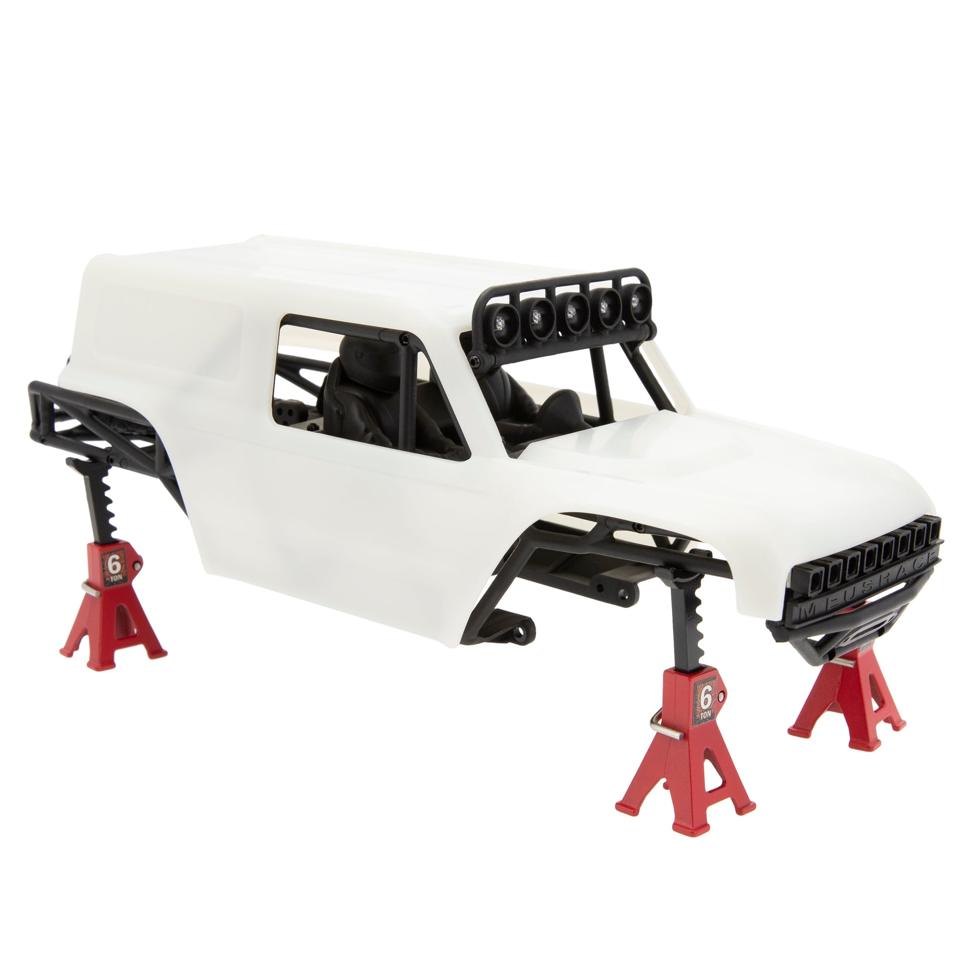 White MB18 Body & Chassis Frame Kit for TRX4M