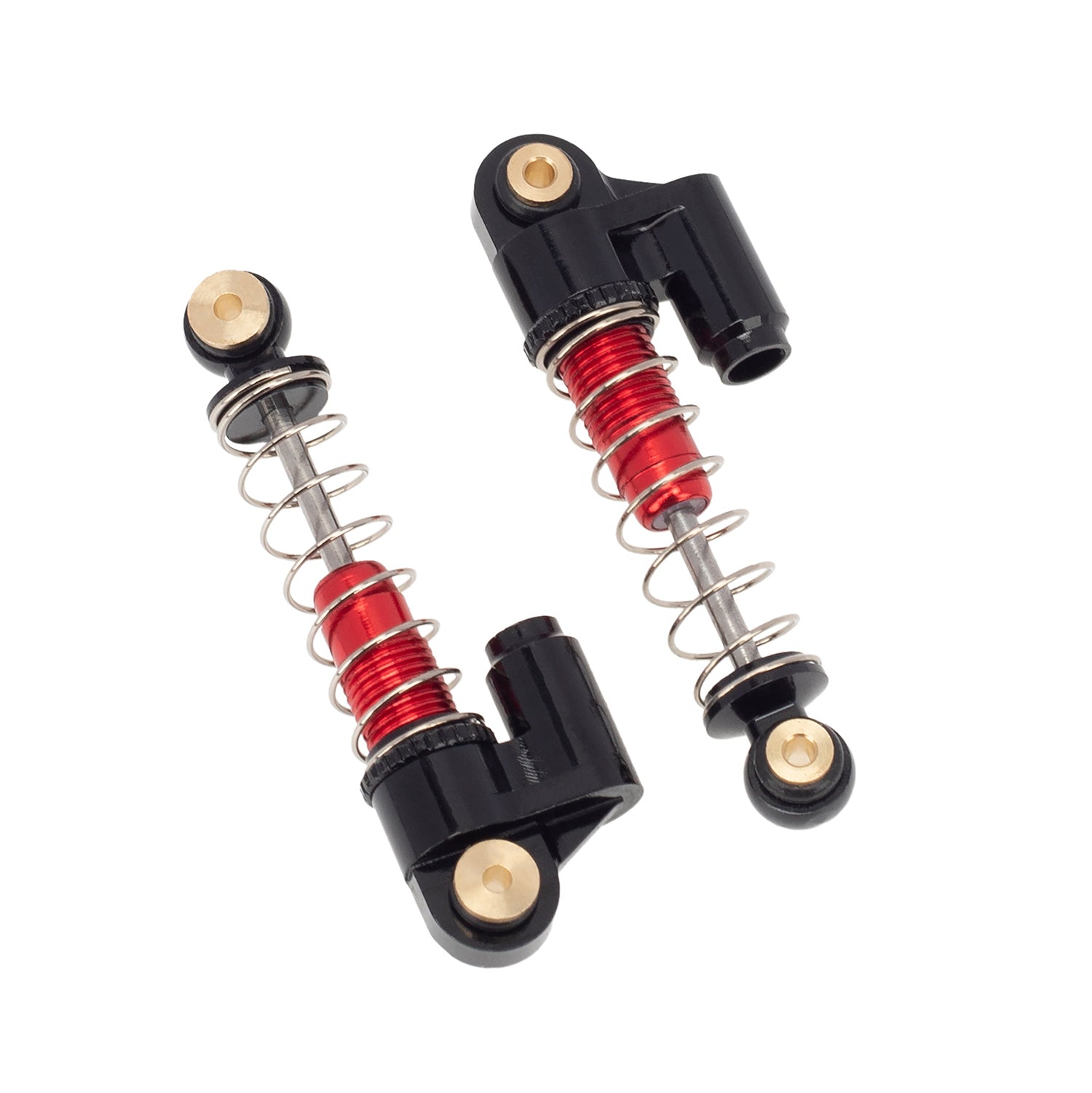 Aluminum Shocks for Axial SCX24 Red