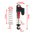 Aluminum Shocks size for Axial SCX24 Red