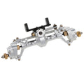 Silver SCX24 Aluminum Alloy front Portal Axle